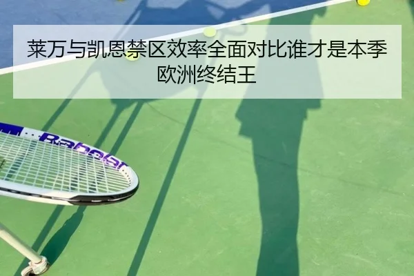 莱万与凯恩禁区效率全面对比谁才是本季欧洲终结王